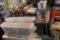 Large Lot of Christmas Village Decor Including Merry Go Round, Animated Tracks, Lighted Houses and