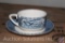 (7) Boxes Containing Currier and Ives Dishware