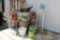 Assorted Pots and Plant Stands, Hide a Key Rock Decoration