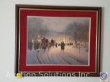 Framed Wall Art J. Harvey Limited Edition Numbered 65 of 1500 36''x29.5''