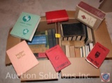(2) Boxes Containing Medical Books, Jerusalem Bible, and More