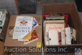 (2) Boxes of Assorted Vintage Cookbooks, Nutrition and Food Health Books