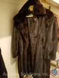 Alper Furs of Chicago Ladies 3/4 Length Mink Coat Size Small