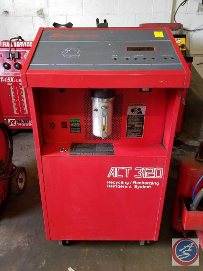 Snap On ACT 3120 Refrigerant Recovery and Recycling Machine