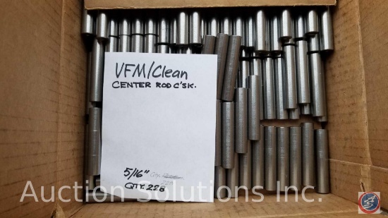 In process component parts. (2) boxes of VFM/Clean center rod C-SK