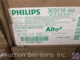 Philips 800 Series F32T8/TL835 Alto Fluorescent bulbs 40 cases on Pallet, 20 bulbs per case