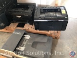 HP laserjet printers ce658a, P1102w and an Epson
