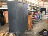 5-Shelf Strongbox 2-Door Steel Cabinet