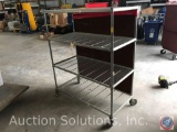 Metro NSF Style 24 x 48 x 48 chrome shelf on casters-no contents