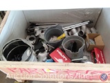 Box with Buckets, Grabbers, Bolts, Flanges, Hilti Anchor Expansion Parts