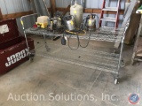 Metro NSF Style rolling cart 24 x 72 x 30 inches high on casters-no contents