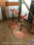 [3] Pipe Roller Stands {SOLD 3x THE MONEY}