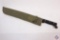 Ontario Knife Company machete marked US