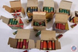 (10) vintage shot gun shell boxes, partially full