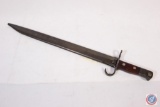 Bayonette with scabbard