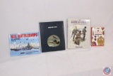 (4) American Soldier By Philip Katcher Time Life Books The fighting jets US Battleship by and