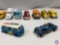 Die cast cars: HOT WHEELS rolls royce Larry wood No. 3290, TOMICA vw microbus No. f29, MATCHBOX