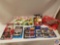 Assorted die-cast metal collector cars including; Motormax farm set, (2) pull back action farm