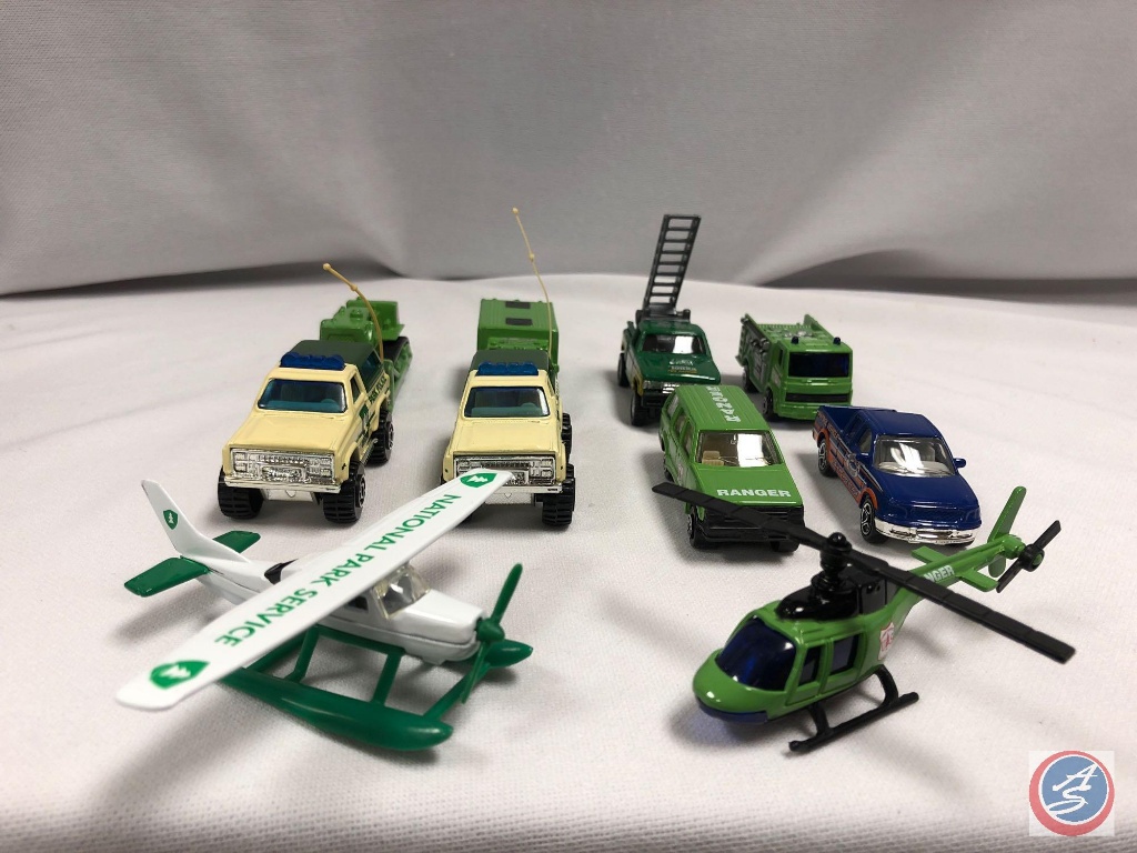 Die cast car MATCHBOX skybusters national park service cessna 210 G