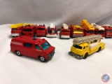 (26) Die cast rescue vehicle:Including HOT WHEELS Fire eater 1976, MATCHBOX No 22 blaze buster