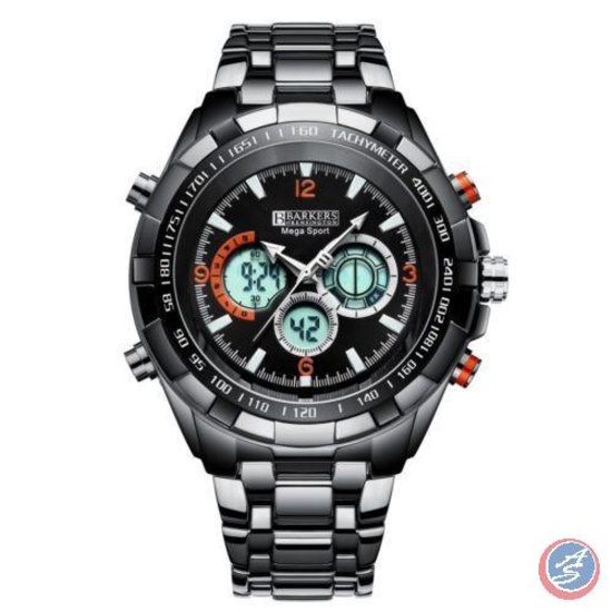 Mega Sport Black Wrist Watch (SRP GBP515)