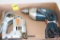 Black and Decker Jigsaw; and B+D Electric Drill