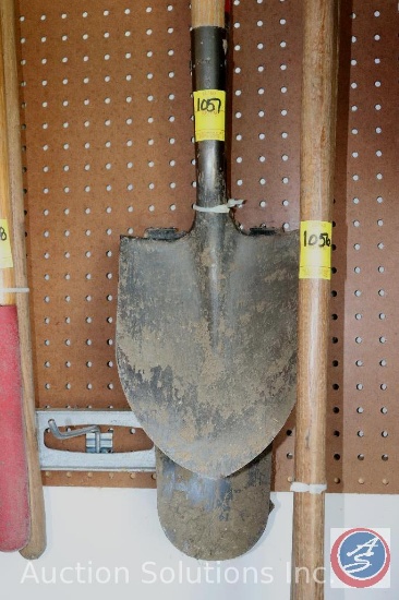 Round Edge Shovel and a Spade