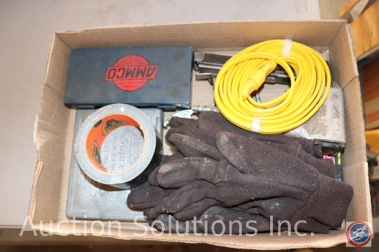 Blue Point Extreme Screw Extractors; Hydraulic Break Cylinder Grinder; Air Stapler w/ Staples and