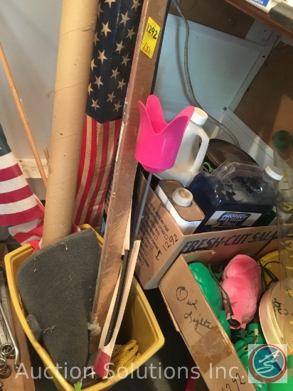 Rain Gauge; Decorative Outdoor Lighting; Automotive Fluids; US Flags; Faux Flowers