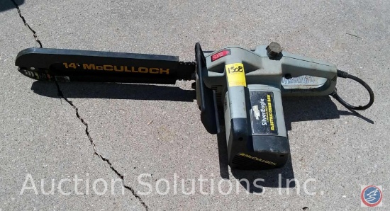 McCullough Silver Eagle 14'' Electric Chain Saw