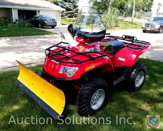 2006 Arctic Cat DVX400 4x4 ATV Quad Runner, VIN # 4UF06ATVX6T213713