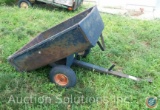 Garden Tractor Metal Dump Trailer