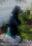 Cement Standing Bear Garden Ststue