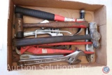 Unusual Wrench; Roofing Pry-Bar; Crescent Wrench; Hammers