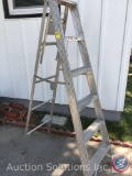 Werner Saf-T-Master 6' Aluminum Step Ladder Model 366