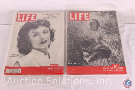 (2) Life magazines; Donna Reed (1953) AND? Donna Reed (1946)