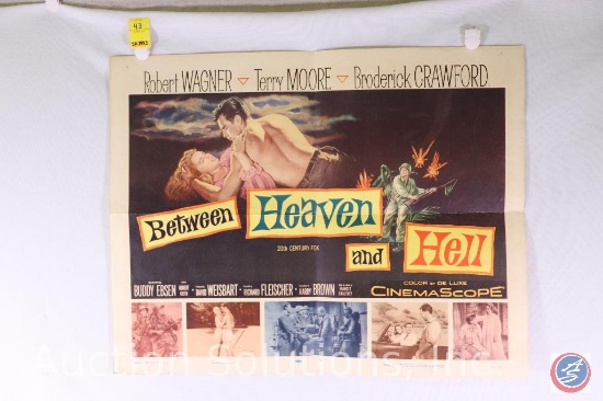 Between Heaven and Hell Vintage Movie Poster 1956, 56-397