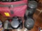 Canon EOS 10s camera with (2) lenses, film, manuals and carrying case