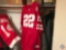 Nebraska Huskers Jersey, number 22, size 2 XL made by Adidas
