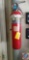 2 3/4lb. Dry chemical fire extinguisher, plastic paper towel holder, spring loaded/floor to ceiling