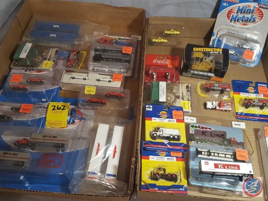 Athearn and Mini Metals 'N' Scale Model Vehicles; Cars, Trucks and More
