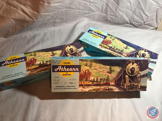 [3] Athearn HO Scale Union Pacific Model Train Cars / Dummy Engines in Original Boxes