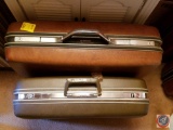 (2) Samsonite hard shell luggage cases