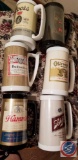 Flat containing Western Germany beer stein (#700), Lawrence Welk Country Club Village floral leaf