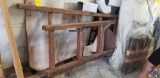 20' wood extension ladder