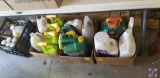 (4) boxes containing; Ice Melt, Weed B Gone, RV Wash, Mold Armor E-Z house wash, Windshield Melt,