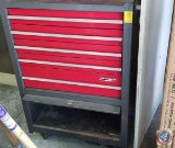 Craftsman 5 drawer with bottom top opening compartment tool box {{DRAWERS STICK}}