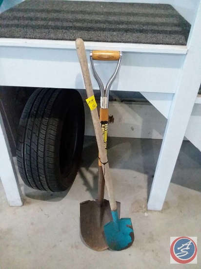(2) shovels