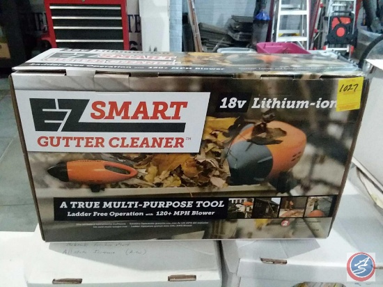 EZ Smart 18v lithium-ion gutter cleaner