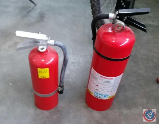 (2) fire extinguishers